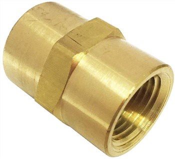 Acoblament hexagonal de rosca femella de llautó