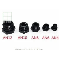 Adaptador mascle AN Block Off Cap