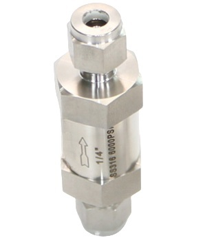 Vàlvula de retenció d'acer inoxidable d'alta pressió Vàlvula unidireccional