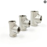 Connector en T d'acer inoxidable