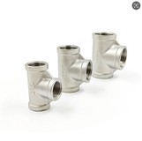 Connector en T d'acer inoxidable