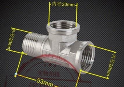 Stainless Steel Tee Connector Female Or Male